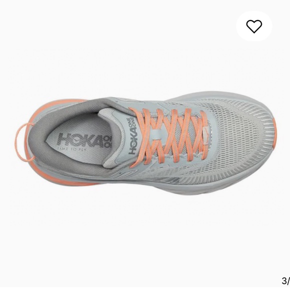 EUC - Hoka Women’s Bondi 7 ‘Harbor Mist’, size 8.5 - Picture 7 of 7